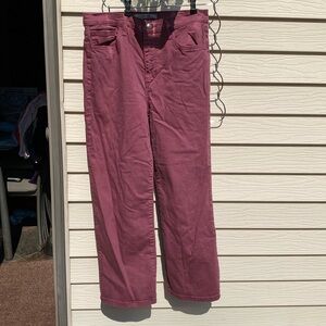 Joe’s colored denim jeans. Worn once! Size 29. Ankle length. Can be cuffed.